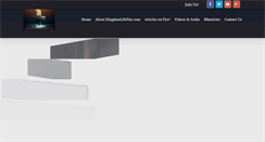 Desktop Screenshot of kingdomlifechurch.com